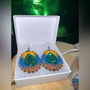 Native American beaded earrings